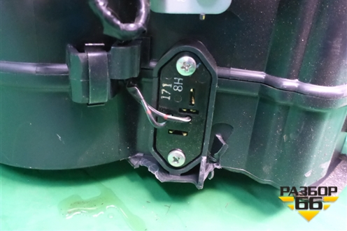 Корпус отопителя (задний) (1166009851) для Mitsubishi Pajero Sport с 1996-2008г (Паджеро Спорт)