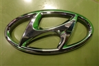 Эмблема (после 2020г на решетку радиатора) (86300S1500) для Hyundai Santa Fe с 2018-2024г (Санта Фе)