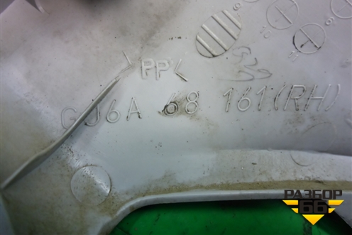 Обшивка стойки лобового стекла правая (GJ6A68161) для Mazda Mazda 6 (GG) с 2002-2007г