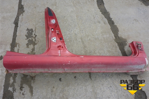 Порог со стойкой правый (хетчбэк) для Chevrolet Aveo (T250) с 2005-2011 (Авео Т250)