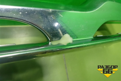 Накладка переднего бампера (A2478855801) для Mercedes Benz GLB-Klass X247 с 2019г (ГЛБ)