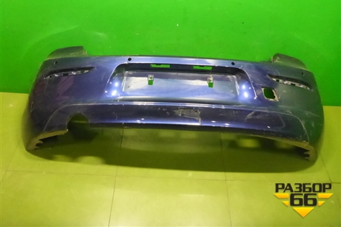 Бампер задний (после 2015г под парктроник) (51127371752) для BMW 1-серия F20/F21 с 2011г