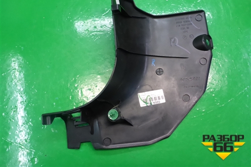 Накладка порога внутренняя переднего правого (передняя часть) (669004CM0A) для Nissan Qashqai (J11E) с 2013г (Кашкай)