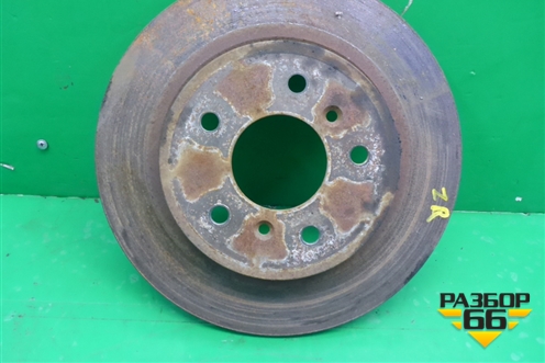 Диск тормозной задний для Nissan Qashqai (J11E) с 2013г (Кашкай)