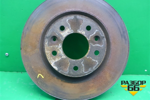 Диск тормозной передний вентилируемый для Nissan Qashqai (J11E) с 2013г (Кашкай)