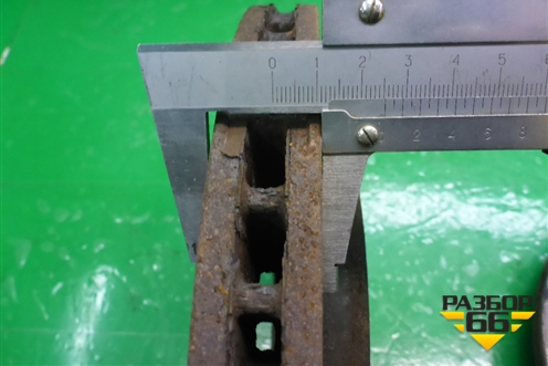 Диск тормозной передний вентилируемый для Nissan Qashqai (J11E) с 2013г (Кашкай)