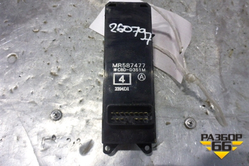 Модуль управления стеклоподъёмниками (на две двери) (MR587477) для Mitsubishi Colt с 2004г (Кольт)