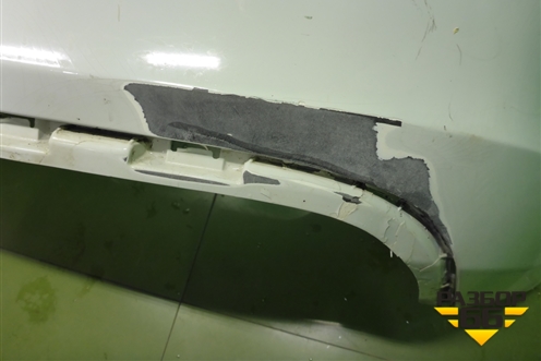 Бампер задний (60U807421B) для Skoda Rapid с 2013г (Рапид)