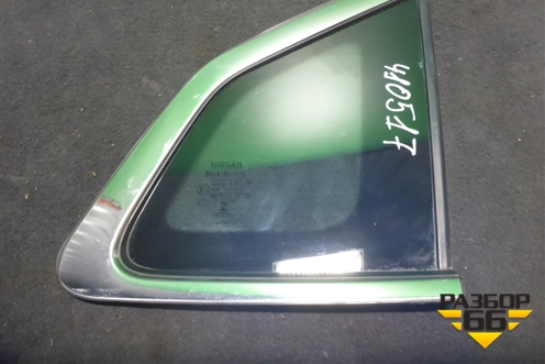 Стекло глухое правое (833124EA1A) для Nissan Qashqai (J11E) с 2013г (Кашкай)