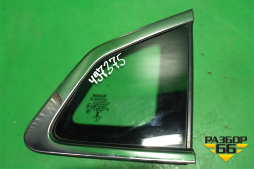 Стекло глухое правое (833124EA0A) для Nissan Qashqai (J11E) с 2013г (Кашкай)