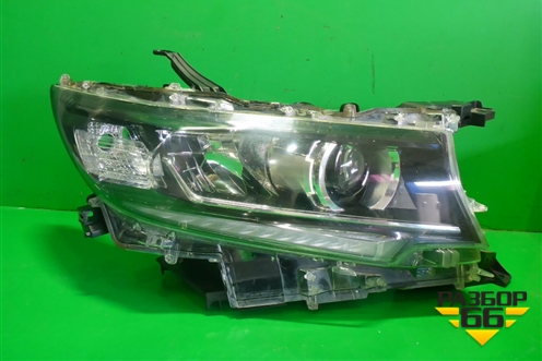 Фара правая (после 2017г LED без блока) (8114560N20) для Toyota Land Cruiser Prado(150) с 2009г (Ленд Крузер Прадо)