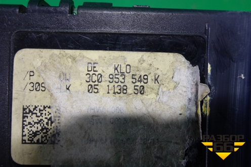 Блок электронный (подрулевых переключателей) (3C0953549K) для Volkswagen Passat (B6) с 2005-2010г (Пассат Б6)