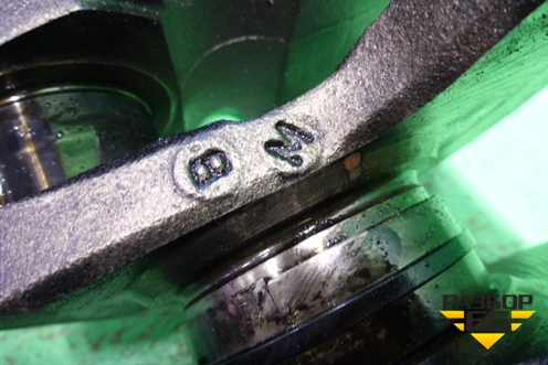 Коленвал (1.9л PSAWJY дизель коренной-59.8 шатунный-49.9) для Citroen Berlingo с 2002-2010г (Берлинго 1)