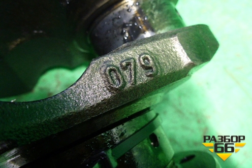 Коленвал (1.9л PSAWJY дизель коренной-59.8 шатунный-49.9) для Citroen Berlingo с 2002-2010г (Берлинго 1)