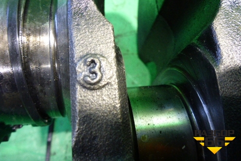 Коленвал (1.9л PSAWJY дизель коренной-59.8 шатунный-49.9) для Citroen Berlingo с 2002-2010г (Берлинго 1)