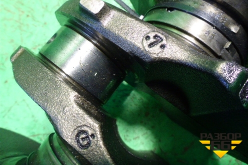 Коленвал (1.9л PSAWJY дизель коренной-59.8 шатунный-49.9) для Citroen Berlingo с 2002-2010г (Берлинго 1)