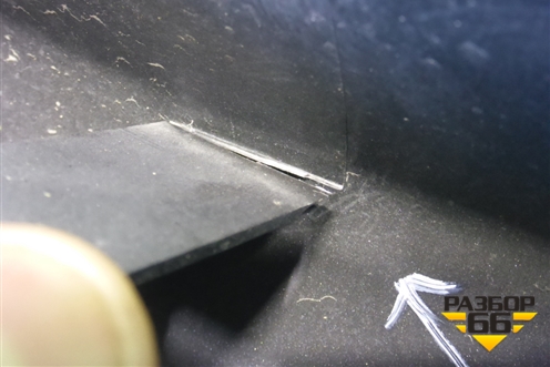 Накладка двери багажника (90901JU00A) для Nissan X-Trail (Т31) с 2007-2014г (Хтраил)