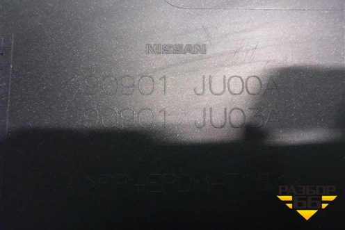 Накладка двери багажника (90901JU00A) для Nissan X-Trail (Т31) с 2007-2014г (Хтраил)
