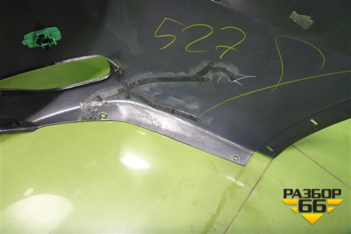 Бампер задний (под парктроник) (521590K370) для Toyota Fortuner с 2016г (Фортунер)