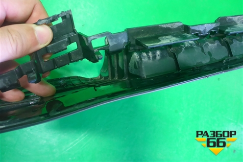 Накладка декоративная на переднюю панель (86361H0000) для Kia Rio с 2017г (Рио 4)