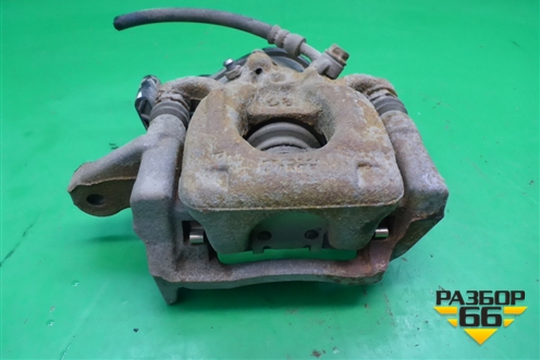 Суппорт задний левый (с моторчиком) для Nissan Qashqai (J11E) с 2013г (Кашкай)