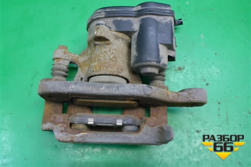 Суппорт задний левый (с моторчиком) для Nissan Qashqai (J11E) с 2013г (Кашкай)