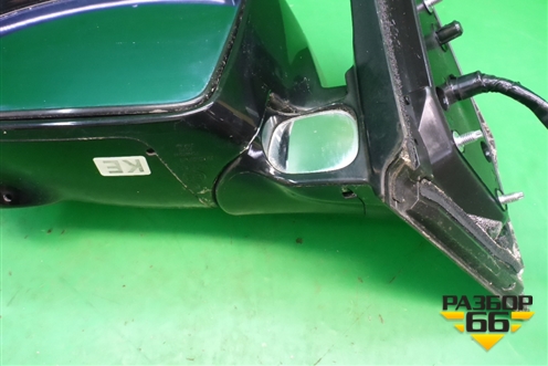 Зеркало левое электрическое (с камерой контактов 17+2 правый руль) для Nissan Murano (Z51) с 2007-2015г (Мурано)