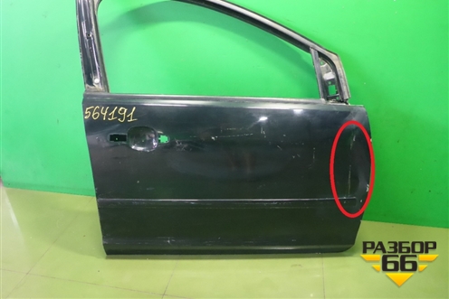 Дверь передняя правая (5-ти дверный кузов) для Ford Focus 2 с 2005-2008г (Фокус)