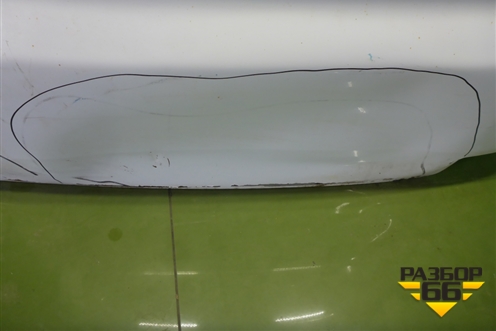 Дверь багажника правая (высокий кузов под стекло) для Volkswagen Transporter T5 с 2003-2015г (Транспортер Т5)