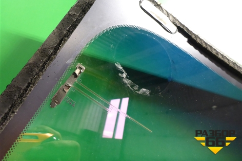 Стекло лобовое (под датчик дождя, правый руль) для Nissan Murano (Z51) с 2007-2015г (Мурано)