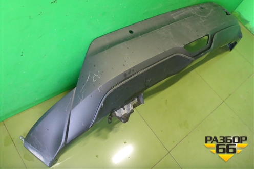 Юбка заднего бампера (под парктроник) (52453F4010) для Toyota C-HR с 2016г (Цашр)