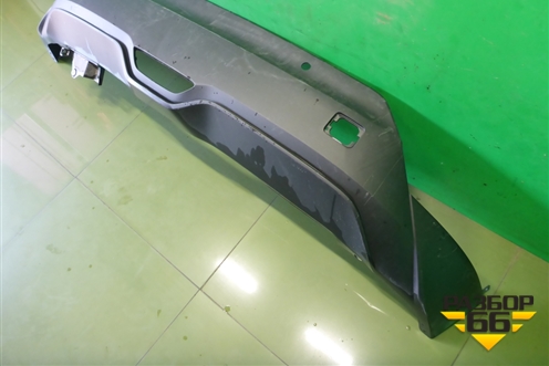 Юбка заднего бампера (под парктроник) (52453F4010) для Toyota C-HR с 2016г (Цашр)