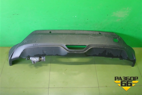 Юбка заднего бампера (под парктроник) (52453F4010) для Toyota C-HR с 2016г (Цашр)