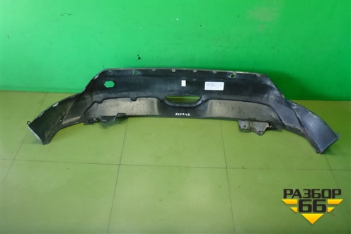 Юбка заднего бампера (под парктроник) (52453F4010) для Toyota C-HR с 2016г (Цашр)