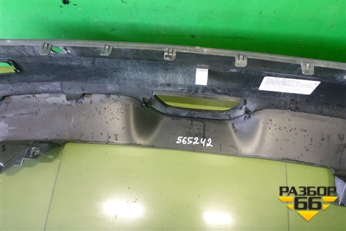 Юбка заднего бампера (под парктроник) (52453F4010) для Toyota C-HR с 2016г (Цашр)