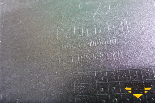 Бампер задний (86611M0000) для Hyundai Creta с 2016-2021г (Крета)