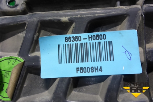 Решетка радиатора (до 2020г X-Line без хрома) (86350H0500) для Kia Rio с 2017г (Рио 4)