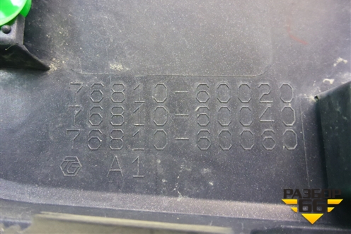 Накладка двери багажника (после 2013г) (7681060020) для Toyota Land Cruiser Prado(150) с 2009г (Ленд Крузер Прадо)