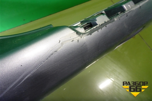 Накладка на порог наружная правая (768506677R) для Nissan Terrano с 2014г (Терано)