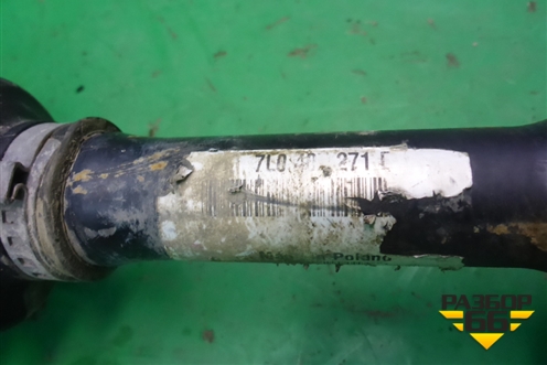 Привод передний левый (4.2л BAR) (7L0407271D) для Volkswagen Touareg c 2002-2010г (Туарег)