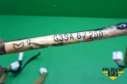 Проводка двери передней левой (правый руль) (G39A67200) для Mazda Mazda 6 (GH) с 2007-2012г