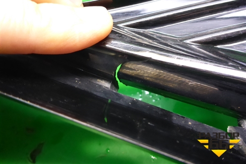 Накладка заднего бампера правая (86662M6010) для Kia Cerato с 2018г (Серато 4)