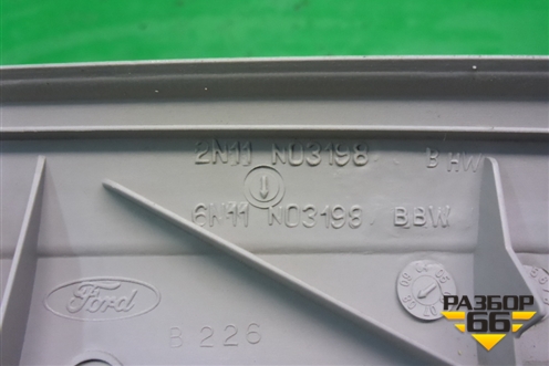 Обшивка стойки лобового стекла правая (6N11N03198BBW) для Ford Fusion с 2002г (Фьюжн)