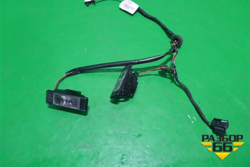 Фонарь подсветки номера (в сборе) (24084BM90A) для Nissan Qashqai (J11E) с 2013г (Кашкай)