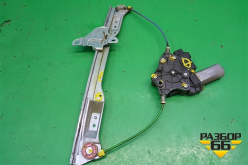 Стеклоподъёмник электрический передний левый (5ти дверный кузов) для Opel Corsa D с 2006-2014г (Корса Д)