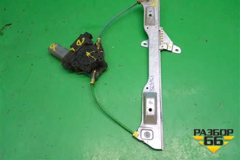 Стеклоподъёмник электрический передний левый (5ти дверный кузов) для Opel Corsa D с 2006-2014г (Корса Д)