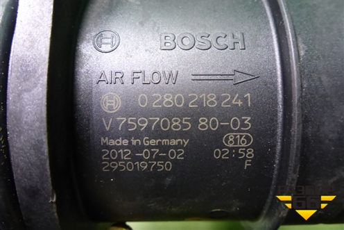 Датчик массового расхода воздуха (0280218241) для Mini Cooper R56 с 2005-2014г (Купер)