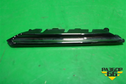 Накладка переднего бампера правая (после 2020г) (86566H5510) для Hyundai Solaris с 2017г (Солярис)