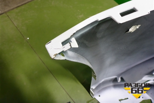 Бампер передний (после 2018г) (620220063R) для Renault Logan II с 2012г (Логан)