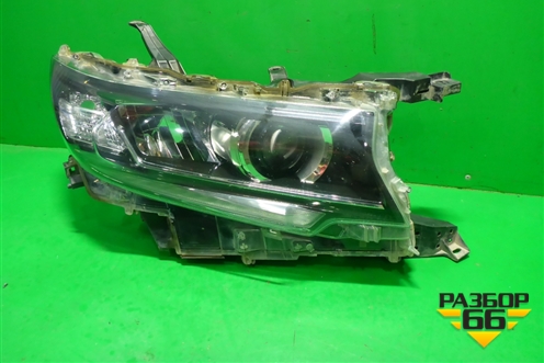 Фара правая (после 2017г LED без блока) (8114560N20) для Toyota Land Cruiser Prado(150) с 2009г (Ленд Крузер Прадо)